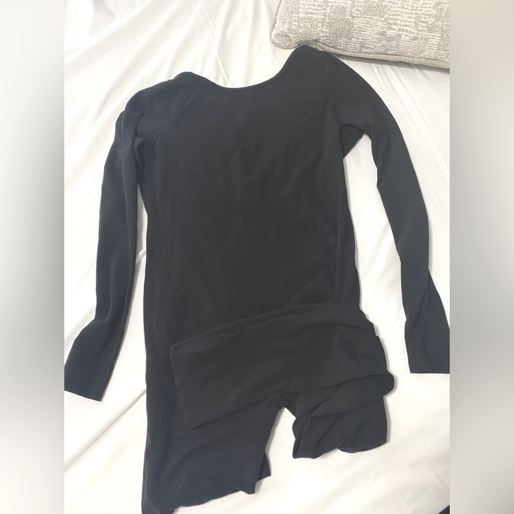 Full Black Bodysuit